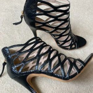 Black Elie Tahari High Heel Shoes